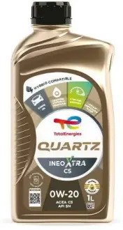 Олива QUARTZ INEO XTRA C5 0W-20 1л TOTAL 225814