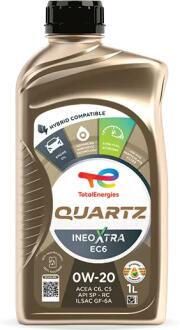 Масло моторное QUARTZ INEO XTRA EC6 0W-20 1л TOTAL 228343