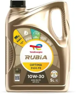 Олива моторна RUBIA OPTIMA 3100 FE 10W-30 5л TOTAL 228899