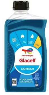 Сoolelf Cartech синий, 1 л концентрат антифриза TOTAL 229956