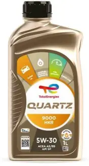 Олива моторна QUARTZ 9000 HKR 5W-30 1л TOTAL 230348