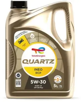 Мастило QUARTZ INEO RCP 5W30 5L C3, SN+, PSA B71 2290/2297, STELLANTIS FPW9.55535/03 TOTAL 231089