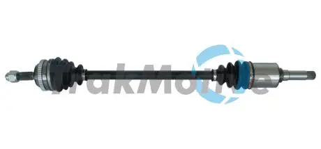 CITROEN піввісь прав з ABS L=841mm 21/22 зуб. SAXO 1.1 X, SX 96-03, PEUGEOT 106 II 1.5 D 96-01 TRAKMOTIVE 30-0272