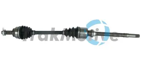 CITROEN піввісь прав.L=906mm 25/22 зуб.C4 I,Peugeot 307 TRAKMOTIVE 30-0288