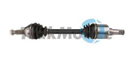 FORD Полуось лів L=627,5mm 25/26 зуб Transit Connect 02- TRAKMOTIVE 30-0399