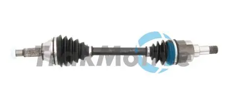 FORD піввісь лів L=617mm 25/23 зуб. Fusion 1.4/1.6 -12, Fiesta 1.25/1.6 -08 TRAKMOTIVE 30-0410