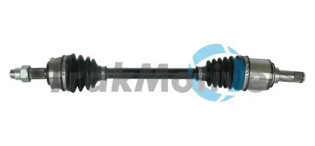 OPEL Полуось лів. L=616mm 22/22 зуб. CORSA D 1.2 06-14, CORSA E 1.4 LPG 15- TRAKMOTIVE 30-0555