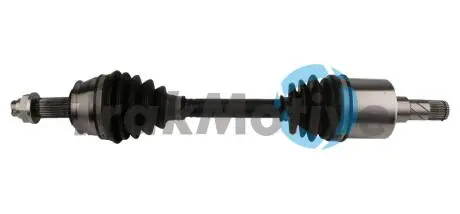 OPEL Полуось прав. L=625mm 33/27 зуб.Astra G 2,2DTI, Zafira A TRAKMOTIVE 30-0564
