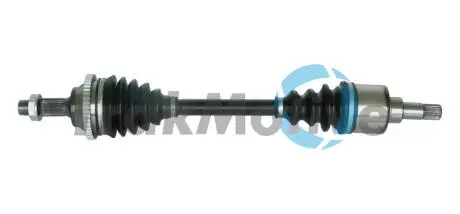PEUGEOT Полуось лів.с ABS L=593,5mm 25/22 зуб. 206 1.6 16V 07- TRAKMOTIVE 30-0589