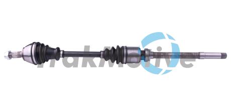 PEUGEOT Полуось прав. L=882mm 25/24 зуб. 306 1.9 SLD 94-01 TRAKMOTIVE 30-0610