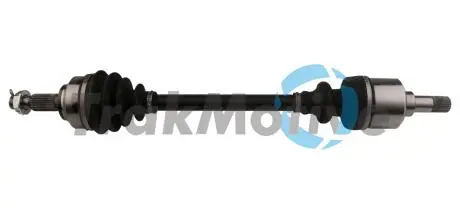 PEUGEOT піввісь лів. L=666mm 28/24 зуб 407/Expert, CITROEN Jumpy 1,6HDI/2,0i 07- TRAKMOTIVE 30-0669