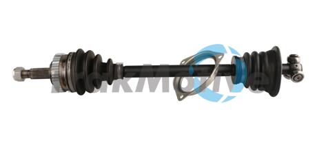 RENAULT піввісь лів. з ABS L=632mm 23 зуб. Kangoo 1.6/1.9dCi 01- TRAKMOTIVE 30-0710