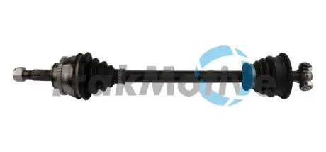 RENAULT піввісь лів. з ABS L=656mm 23 зуб. CLIO 1.7 1.8 1.9D TRAKMOTIVE 30-0772