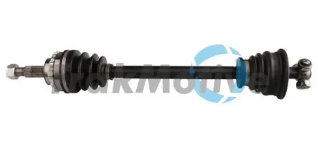 RENAULT піввісь лів. з ABS L=630mm 23 зуб. CLIO II 1.5 dCi 01-05, KANGOO Express 1.5 dCi 01- TRAKMOTIVE 30-0777
