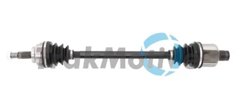 RENAULT піввісь прав. L=758mm 23/23 зуб. KANGOO 1.5 dCi 02- TRAKMOTIVE 30-0797