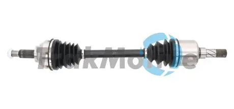 RENAULT піввісь лів.L=741mm 27/39 зуб. TRAFIC II 2.0 dCi 06-, OPEL VIVARO A 2.0 CDTI 06-14 TRAKMOTIVE 30-0825