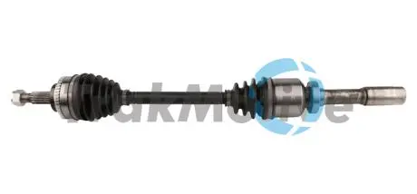 RENAULT піввісь прав. з ABS L=745mm 23/23 зуб. MEGANE I 1.9 dTi 01-03, SCENIC I 1.6 01-03 TRAKMOTIVE 30-0867
