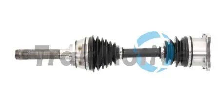 MITSUBISHI Полуось прав. L=536,5mm 28 зуб. Pajero Sport 98-,L200 96-,Pajero II 90-00 TRAKMOTIVE 30-1107