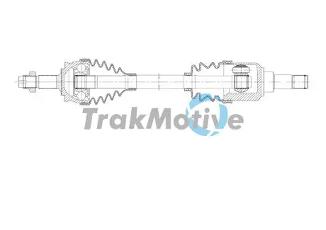 FIAT Напіввісь передн. прав. PANDA (169) 1.2 03- TRAKMOTIVE 30-1923