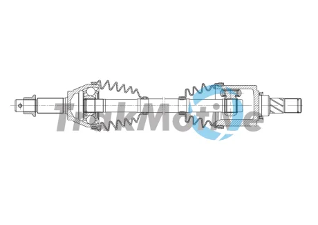 Приводний вал TRAKMOTIVE 30-1933