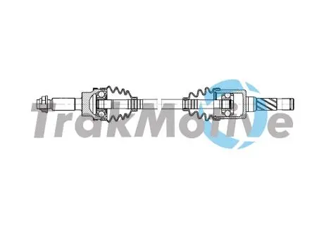 FORD Напіввісь передн. лів. / прав. KUGA II (DM2) 1.6 EcoBoost 4x4 13-14 TRAKMOTIVE 30-1998