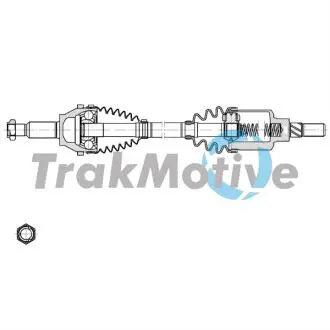 RENAULT піввісь задн.Duster 4X4 TRAKMOTIVE 30-2140