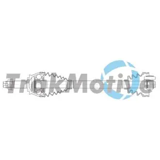 FIAT Напіввісь передн. лів. DOBLO Cargo 1.3 D Multijet 13- TRAKMOTIVE 30-2159