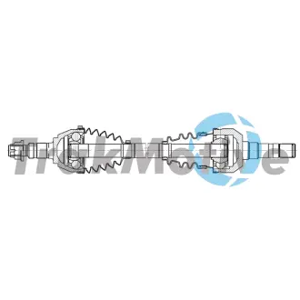 OPEL Напіввісь передня ліва/права VECTRA C (Z02) 2.8 V6 Turbo (F69) 05-08 TRAKMOTIVE 30-2220