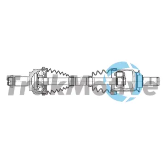 BMW Напіввісь передня ліва E83 X3 04- TRAKMOTIVE 30-2232