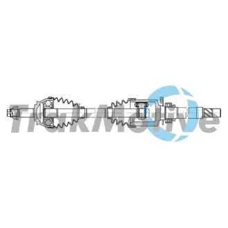 FIAT Напіввісь передня права Stilo -08 TRAKMOTIVE 30-2233