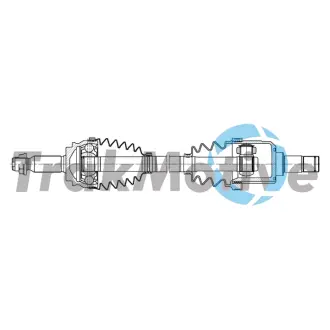 MITSUBISHI Напіввісь передня права ASX (GA_W_) 1.6 MIVEC (GA1W) 10- TRAKMOTIVE 30-2342