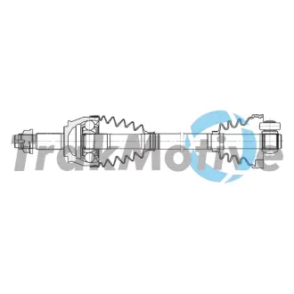 FIAT Напіввісь передня ліва STILO Multi Wagon (192) 1.9 D 04-08 TRAKMOTIVE 30-2345