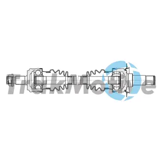 DB Напіввісь задня права C-CLASS (W205) C 180 14-21 TRAKMOTIVE 30-2384