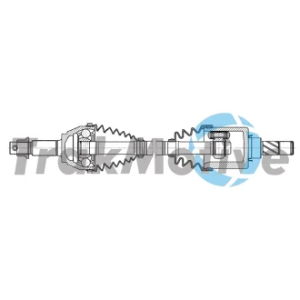 NISSAN Напіввісь передн. лів. QASHQAI / QASHQAI +2 I 2.0 07-13 TRAKMOTIVE 30-2619