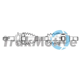 SUZUKI Напіввісь передня права (АКПП) SWIFT III (MZ, EZ) 1.5 05- TRAKMOTIVE 30-2626