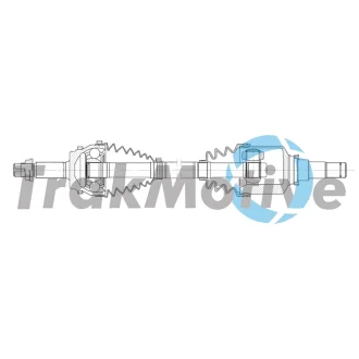 TOYOTA Напіввісь передня права COROLLA Verso 1.6 04-09 TRAKMOTIVE 30-2629