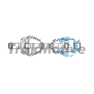 HONDA Напіввісь передн. прав. (АКП CVT (безступінчаста) HR-V (RU) 1.5 (RU1) 15- TRAKMOTIVE 30-2645