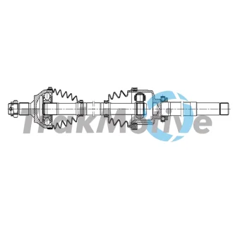 CITROEN Напіввісь передн. права C3 AIRCROSS II 1.5 18- TRAKMOTIVE 30-2658
