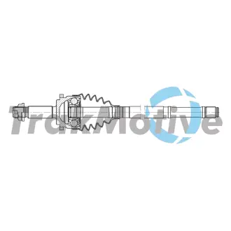 HYUNDAI Напіввісь передня ліва i20 I (PB, PBT) 1.2 08-12 TRAKMOTIVE 36-0019