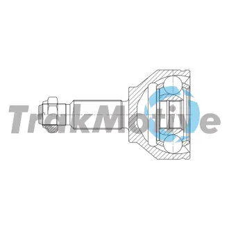 RENAULT К-кт шркш зовнішній 26/27 зуб.Trafic II,Opel Vivaro,Nissan 1.9dCi/2.5dCi TRAKMOTIVE 40-0932