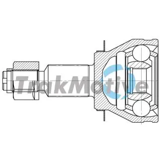 MAZDA К-кт ШРКШ CX-3 (DK) 1.5 SKYACTIV-D 15-18 TRAKMOTIVE 40-0962