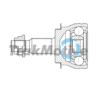 DB К-кт ШРКШ зовнішній A-CLASS (W169) A 150 04-12 TRAKMOTIVE 40-0964