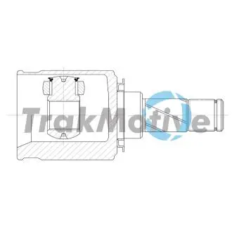 OPEL К-кт ШРШ внутріш. CORSA D (S07) 1.2 09-14 TRAKMOTIVE 45-0309 (фото 1)