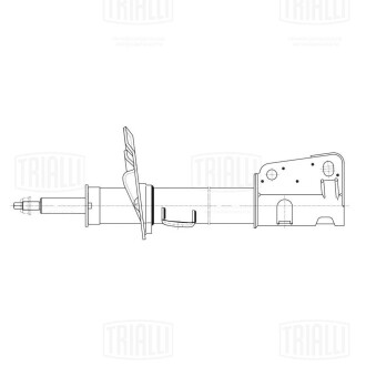 Амортизатор Dodge Caravan (07-)/Chrysler Voyager (07-) (стійка) перед. газ. Trialli AG 03058