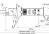Амортизатор задн лев Hyundai Accent II (00-) Trialli AG 08201 (фото 2)