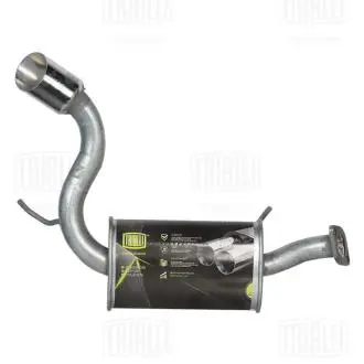 Глушник алюмінізір. для а/м Chevrolet Captiva (06-) лівий Trialli EMM 0512