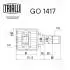 ШРУС Nissan X-Trail T31 (07-) MT (н29/вн33)(внутр. лев.) Trialli GO 1417 (фото 3)