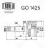 ШРУС Nissan Almera N16 (00-) 1.5i (н25/вн21/abs44) (наруж.) Trialli GO 1425 (фото 3)