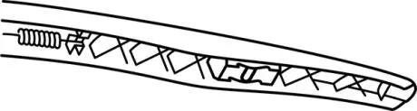 Щітка склоочисника безкаркасна задня 250mm (10'') ExactFit Rear Citroen C5, Ford Mondeo V, Renault Clio IV (EX253B) Trico EX253