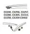 Щетка стеклоочистителя каркасная задняя 250mm (10\&#039;\&#039;) ExactFit Rear Toyota Auris Touring Sports (E18) (EX256B) Trico EX256 (фото 3)